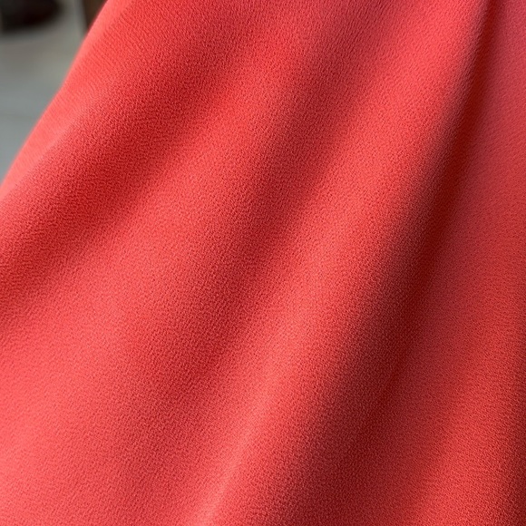 Show Me Your Mumu Zsa Zsa Papaya chiffon mini Dress swing style Orange melon S - Picture 11 of 11